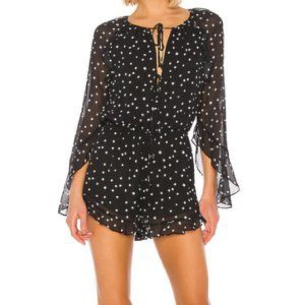 Blue life romper